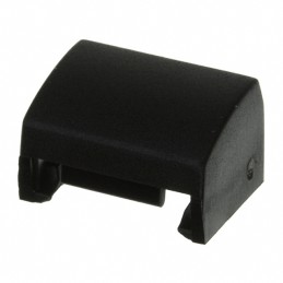 1 pcs : 1A09 - CAP TACTILE RECTANGULAR BLACK