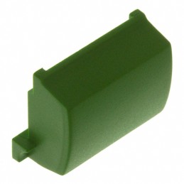 1 pcs : 1B02 - CAP TACTILE RECTANGULAR GREEN