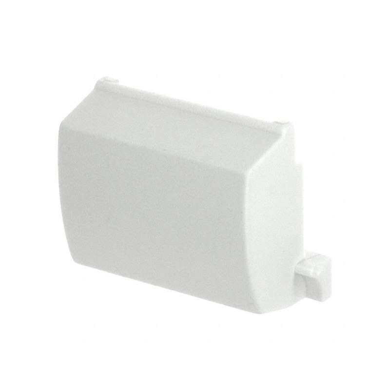 1 pcs : 1B06 - CAP TACTILE RECTANGULAR WHITE