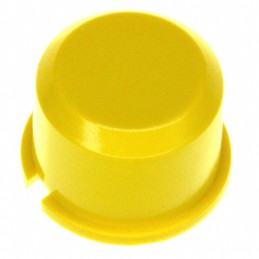 1 pcs : 1D04 - CAP TACTILE ROUND YELLOW