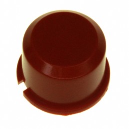 1 pcs : 1D08 - CAP TACTILE ROUND RED
