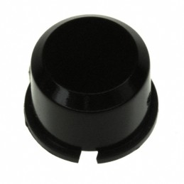 1 pcs : 1D09 - CAP TACTILE ROUND BLACK
