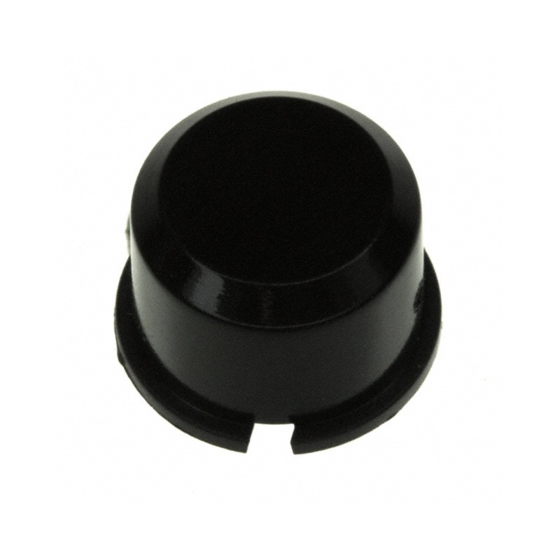 1 pcs : 1D09 - CAP TACTILE ROUND BLACK