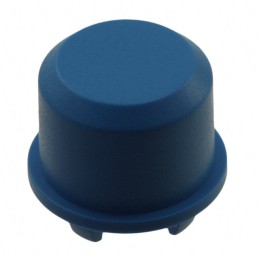 1 pcs : 1DS00 - CAP TACTILE ROUND BLUE