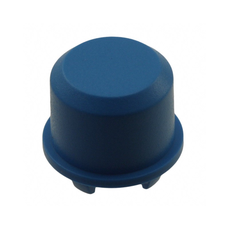 1 pcs : 1DS00 - CAP TACTILE ROUND BLUE