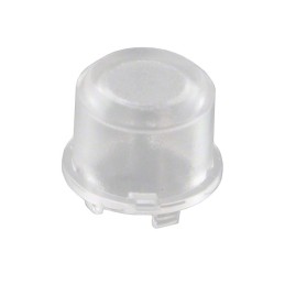 1 pcs : 1DS11 - CAP TACTILE ROUND CLEAR