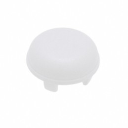 1 pcs : 1JS16 - CAP TACTILE ROUND FROSTED WHITE
