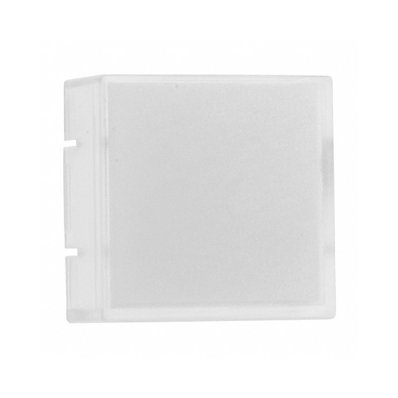 1 pcs : 1K1116 - CAP TACTILE SQUARE FROSTED WHITE