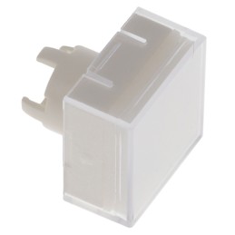1 pcs : 1KS1116 - SQUARE TACT SWITCH CAP FR WHT