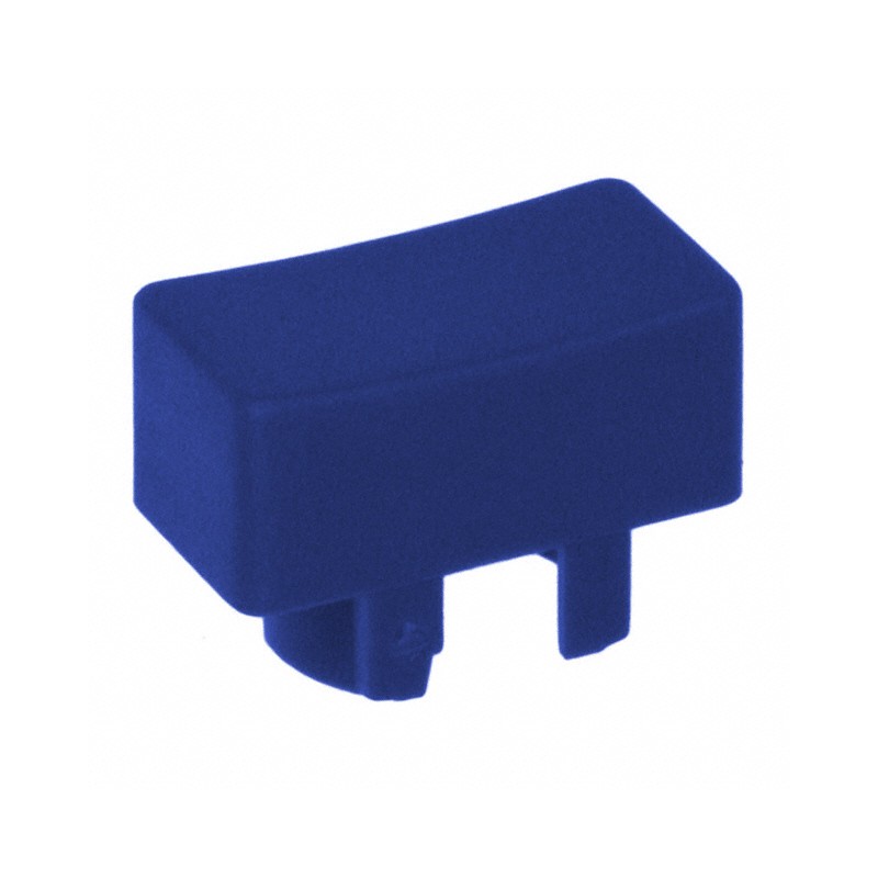 1 pcs : 1P00 - CAP TACTILE RECTANGULAR BLUE