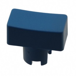 1 pcs : 1PS00 - CAP TACTILE RECTANGULAR BLUE