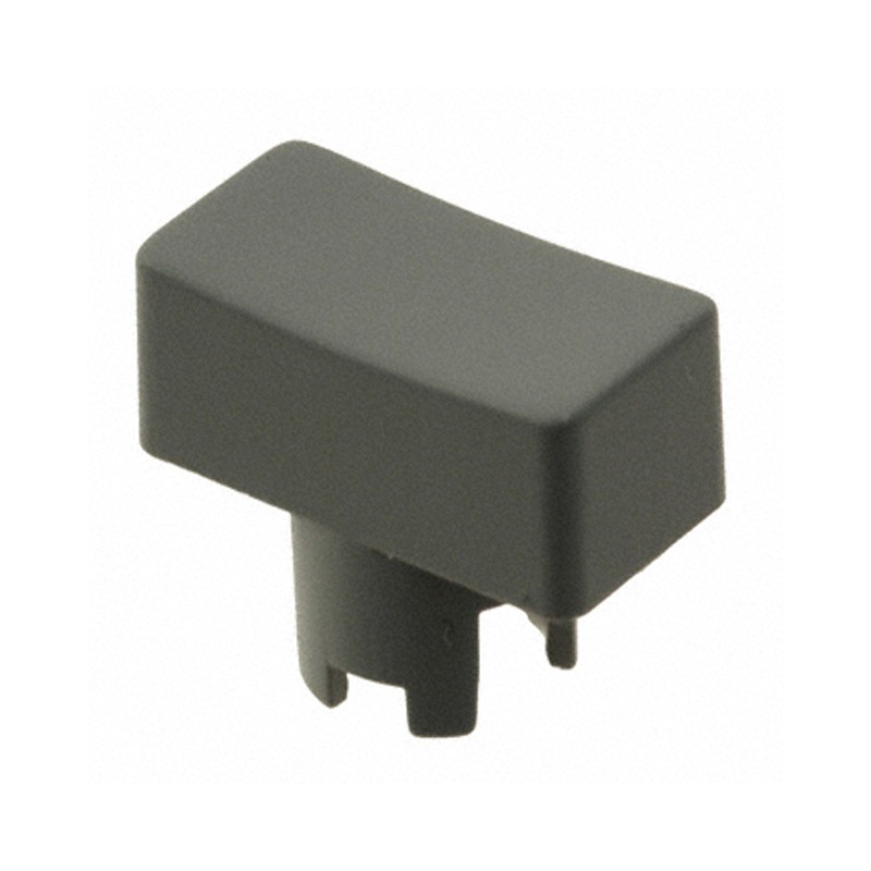 1 pcs : 1PS03 - CAP TACTILE RECTANGULAR GRAY