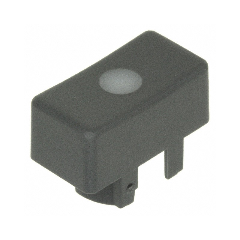 1 pcs : 1R036 - CAP TACT RECT GRY/FROST WHT LENS