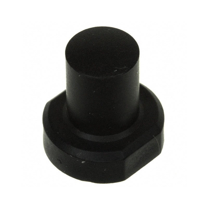 1 pcs : 1S09-19.0 - CAP TACTILE ROUND BLACK