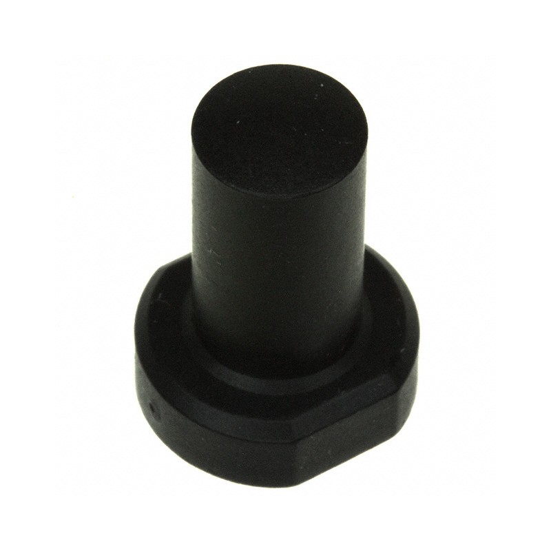1 pcs : 1S09-22.5 - CAP TACTILE ROUND BLACK