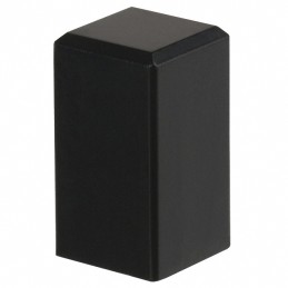 1 pcs : 1SBLK - CAP PUSHBUTTON SQUARE BLACK