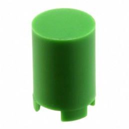 1 pcs : 1SS02-15.0 - CAP TACTILE ROUND GREEN