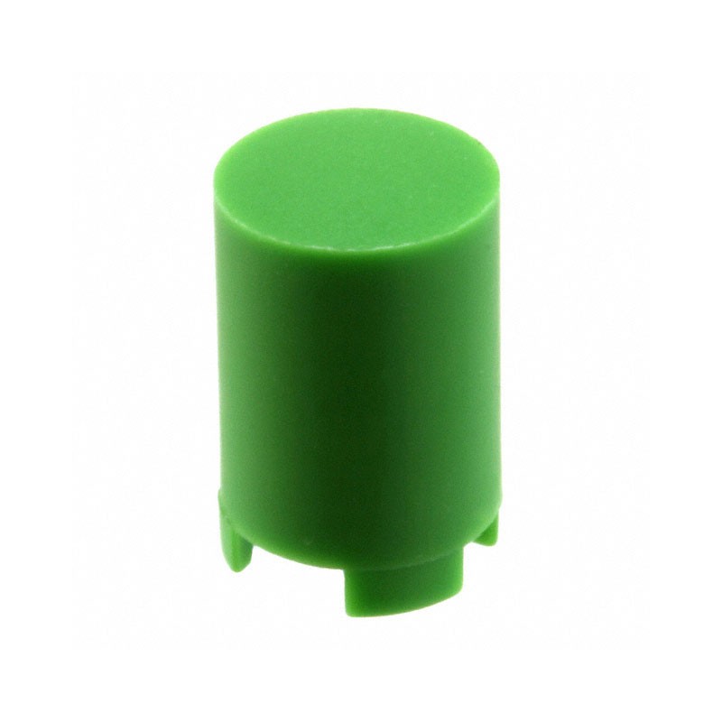 1 pcs : 1SS02-15.0 - CAP TACTILE ROUND GREEN