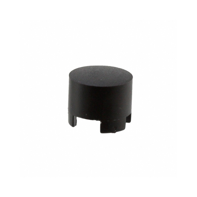 1 pcs : 1SS09-19.0 - CAP TACTILE ROUND BLACK
