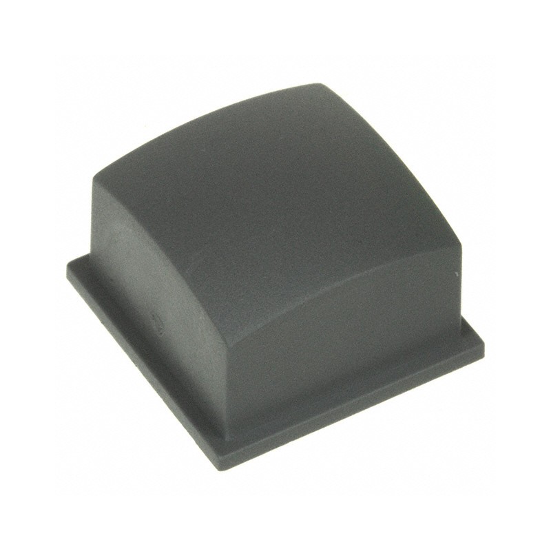 1 pcs : 1T03 - CAP TACTILE SQUARE GRAY