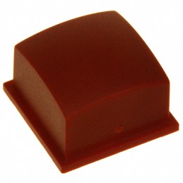 1 pcs : 1T08 - CAP TACTILE SQUARE RED
