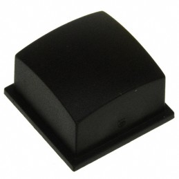 1 pcs : 1T09 - CAP TACTILE SQUARE BLACK