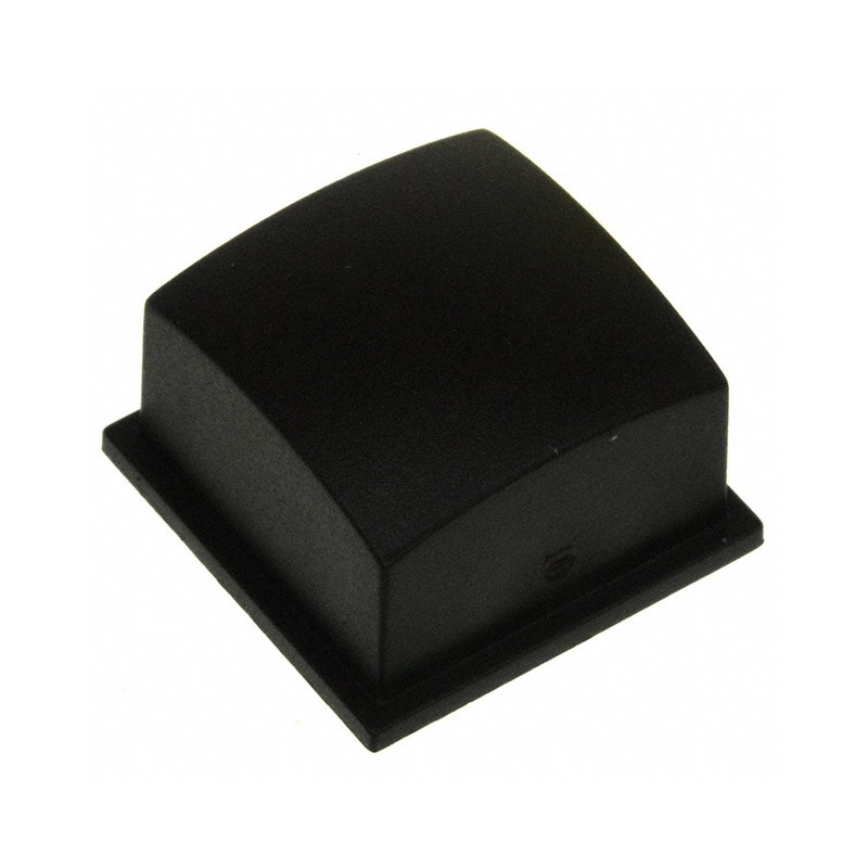 1 pcs : 1T09 - CAP TACTILE SQUARE BLACK