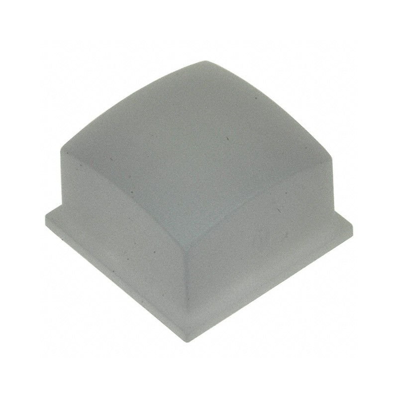 1 pcs : 1T16 - CAP TACTILE SQUARE FROSTED WHITE