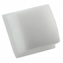 1 pcs : 1TS16 - CAP TACTILE SQUARE FROSTED WHITE