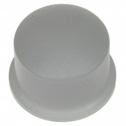 1 pcs : 1U16 - CAP TACTILE ROUND FROSTED WHITE