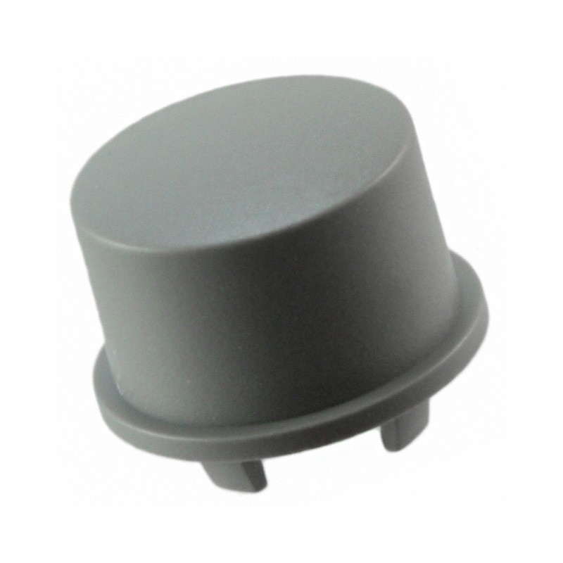 1 pcs : 1US03 - CAP TACTILE ROUND GRAY