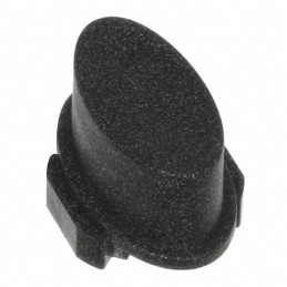 1 pcs : 1WP57 - CAP TACTILE OVAL DARK GRAY