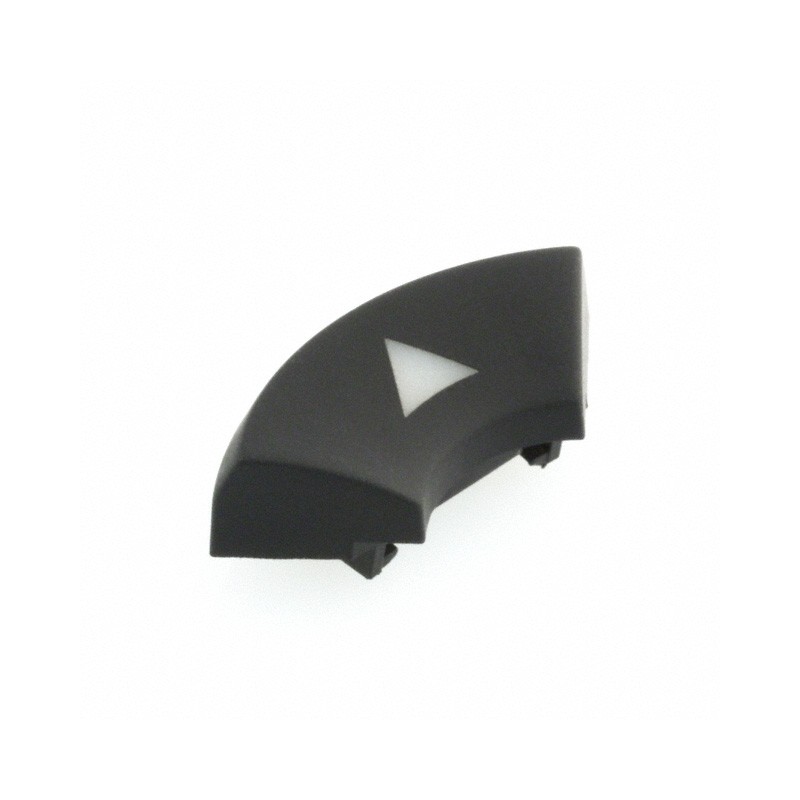 1 pcs : 1ZB16DLM13609 - CAP TACTILE 1/4 RING FRSTD WHITE