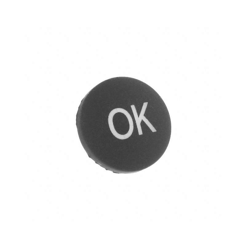 1 pcs : 1ZC16LM11809 - CAP TACTILE ROUND FROSTED WHITE