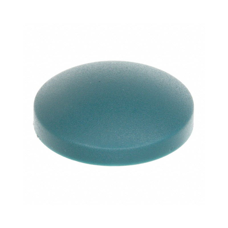 1 pcs : 1ZC42 - CAP TACTILE ROUND BLUE/AQUA