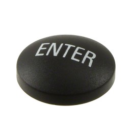 1 pcs : 1ZCS0910506 - CAP SWITCH BLACK ENTER