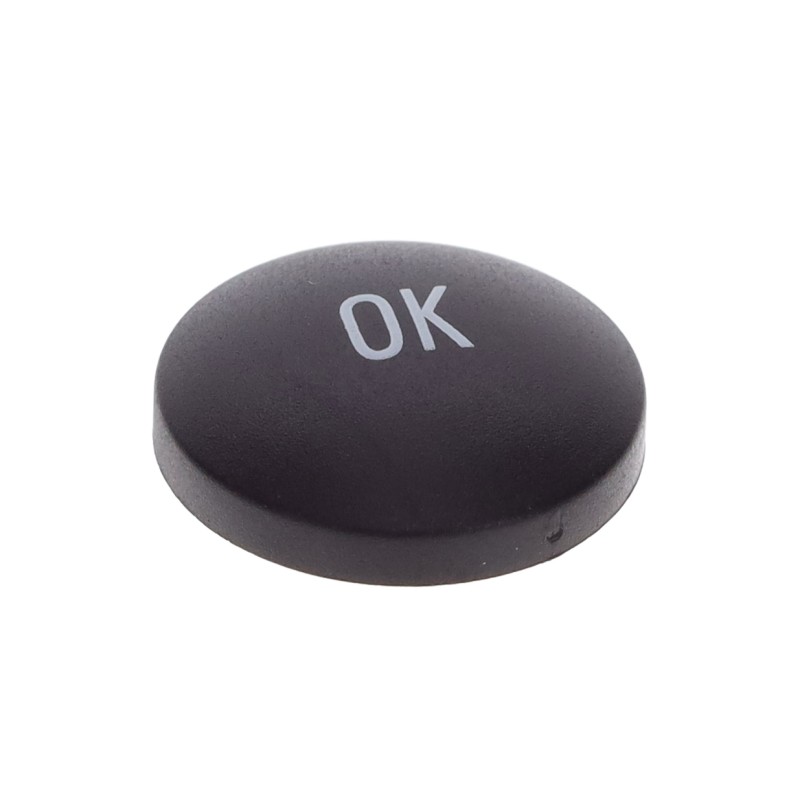 1 pcs : 1ZCS0911806 - ROUND TACT SWITCH CAP BLK