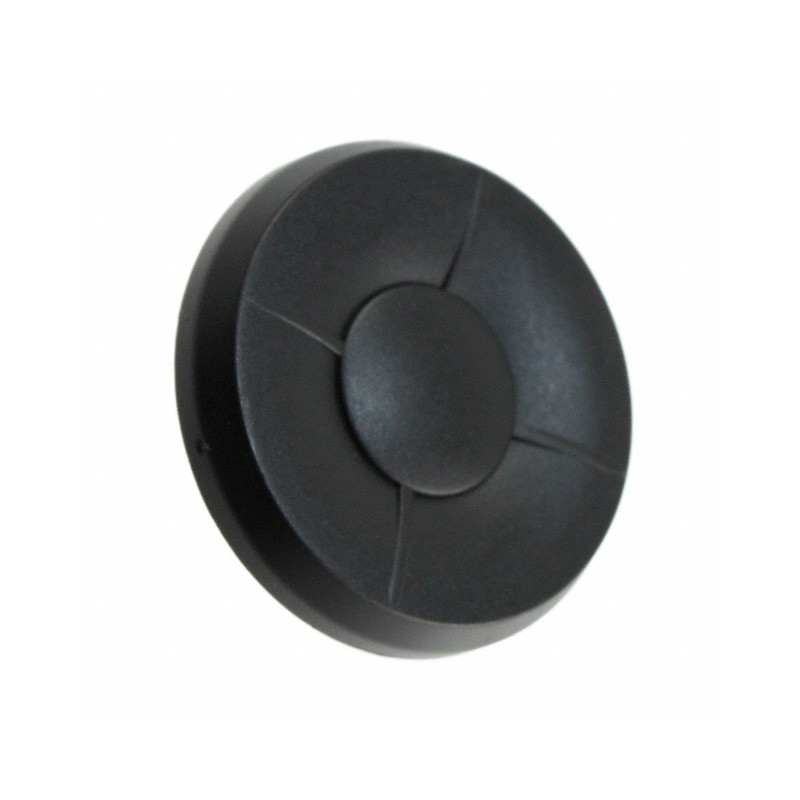 1 pcs : 1ZW09 - CAP TACTILE ROUND BLACK