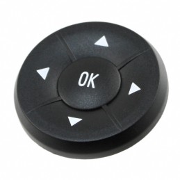 1 pcs : 1ZW0913611806 - CAP TACTILE ROUND BLACK