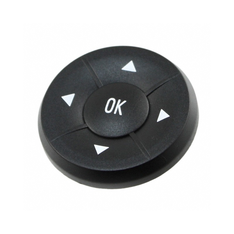 1 pcs : 1ZW0913611806 - CAP TACTILE ROUND BLACK