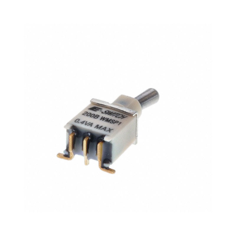 1 pcs : 200BWMSP1T2A1SM6RE - SWITCH TOGGLE SPDT 0.4VA 20V