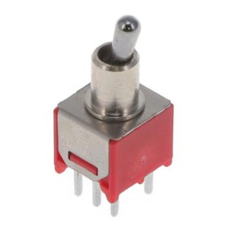 1 pcs : 200MDP1T2B2M2QE - SWITCH TOGGLE DPDT 3A 120V