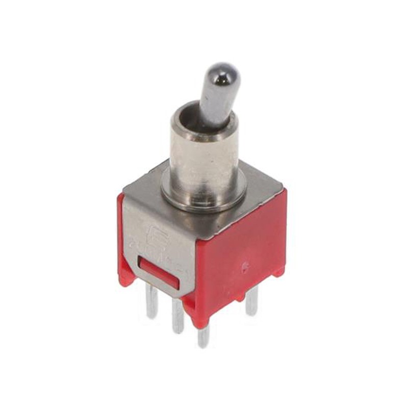 1 pcs : 200MDP1T2B2M2QE - SWITCH TOGGLE DPDT 3A 120V