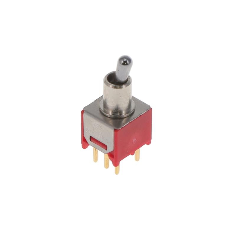 1 pcs : 200MDP1T2B2M2RE - SWITCH TOGGLE DPDT 0.4VA 20V