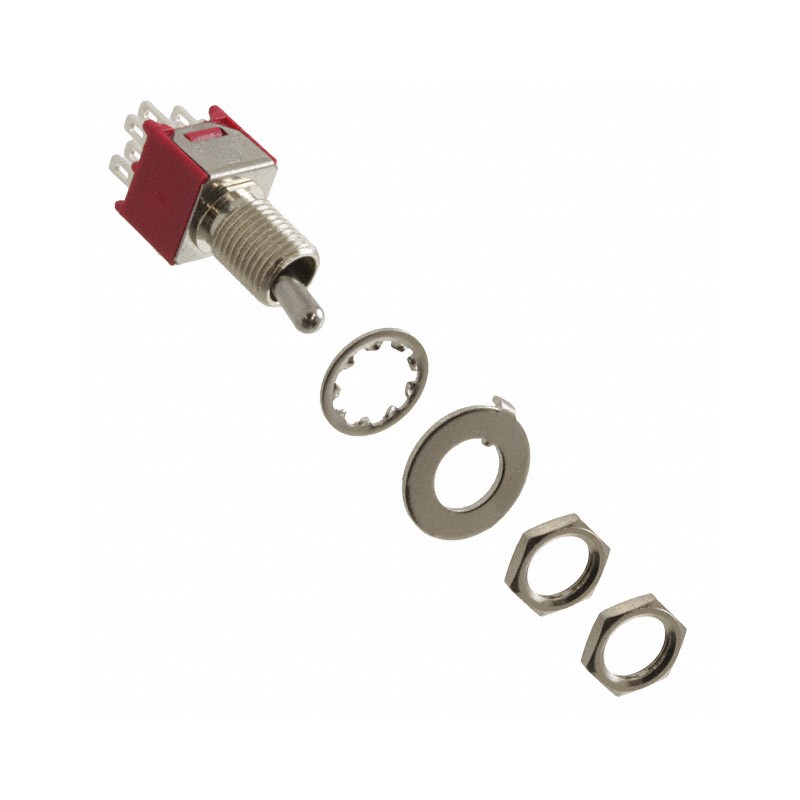 1 pcs : 200MDP1T5B5M1QEH - SWITCH TOGGLE DPDT 3A 120V