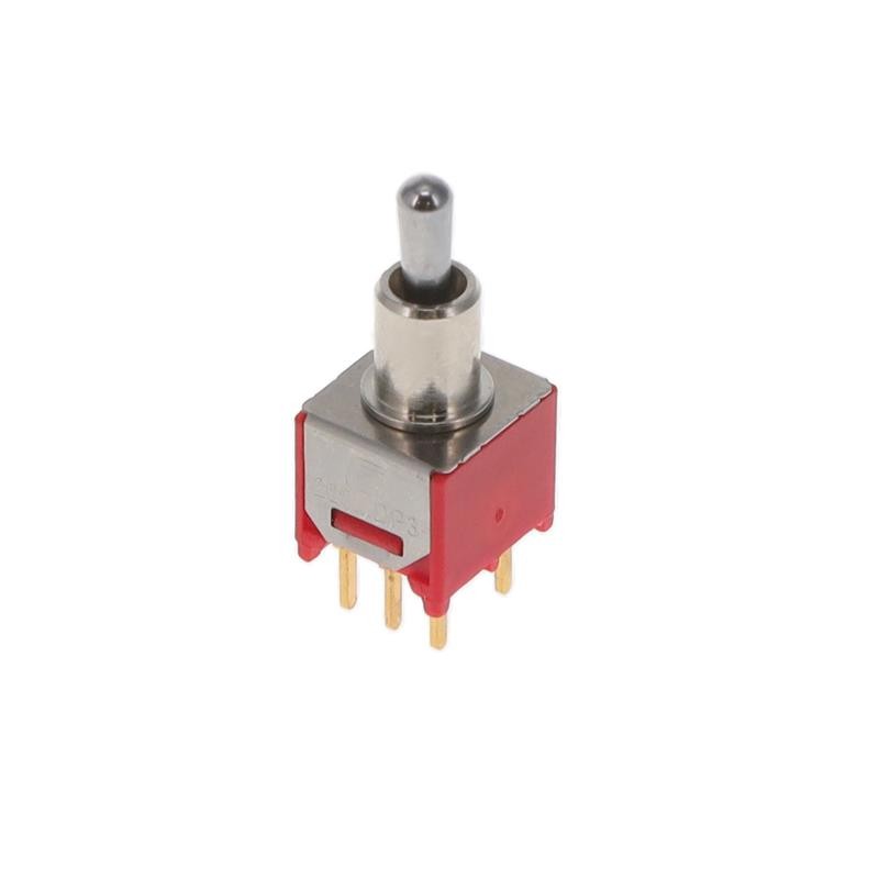 1 pcs : 200MDP3T2B2M2RE - SWITCH TOGGLE DPDT 0.4VA 20V