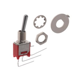 1 pcs : 200MSP1T1B1M7QEH - SWITCH TOGGLE SPDT 3A 120V