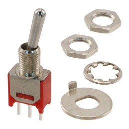 1 pcs : 200MSP1T2B1M2QEH - SWITCH TOGGLE SPDT 3A 120V