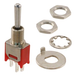 1 pcs : 200MSP3T1B1M1QEH - SWITCH TOGGLE SPDT 3A 120V