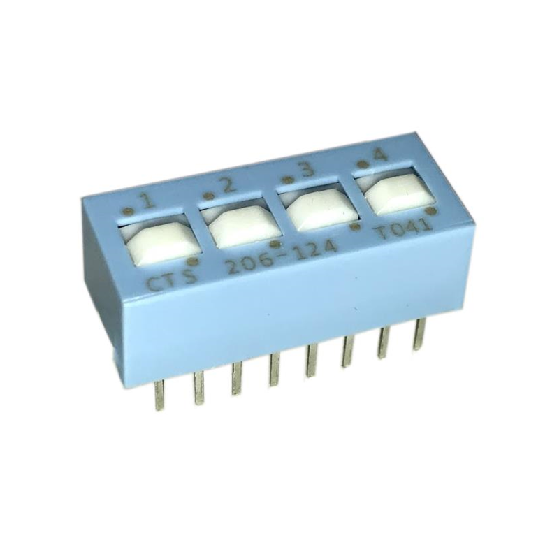 1 pcs : 206-124 - SWITCH SLIDE DIP SPDT 0.05A 24V